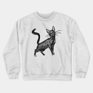 Cat Sketch Crewneck Sweatshirt